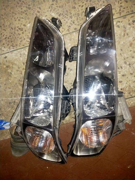 Honda accord CF3 headlights and front back bumper 6