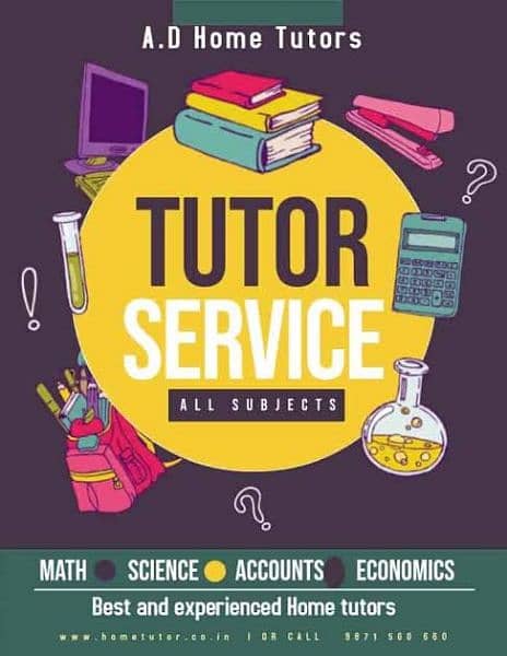 HOME TUITION SERVICES class 7 to 12 and O and A LEVEL 0