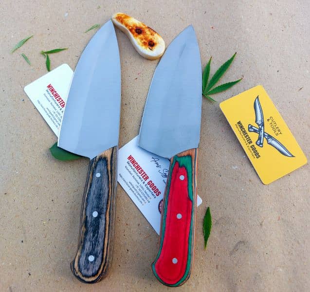 Custom Handmade Stainless Steel kitchen knife ,chef knife ,available 0