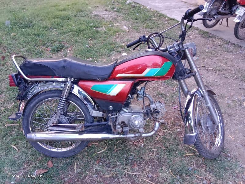 Islamabad registered Hero bike 70 cc for sale 1