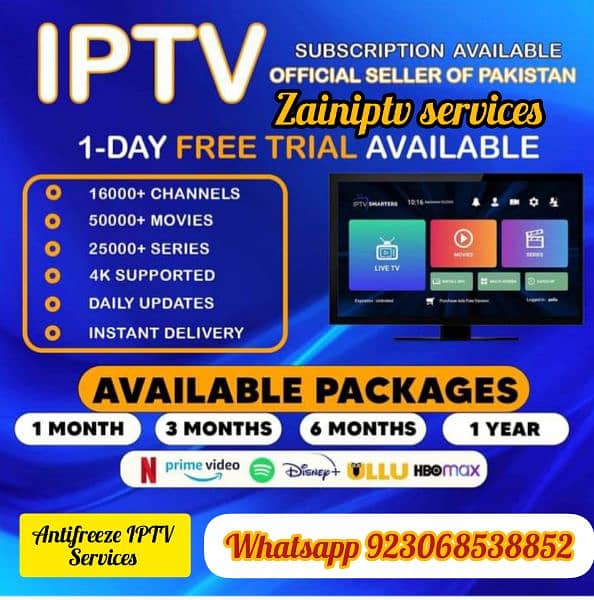 IPTV service 0.3 0.6. 8.5. 3.8. 8.5. 2 0