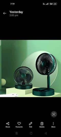 rechargeable fan 0