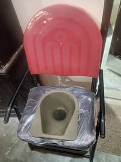 Toilet chair (folding)
