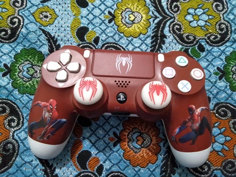PS4 Controller Spider man Theme 0