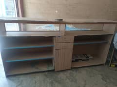 wooden Shop counter for sale.