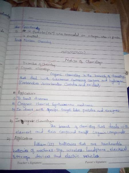 Handwriting assignment work 12