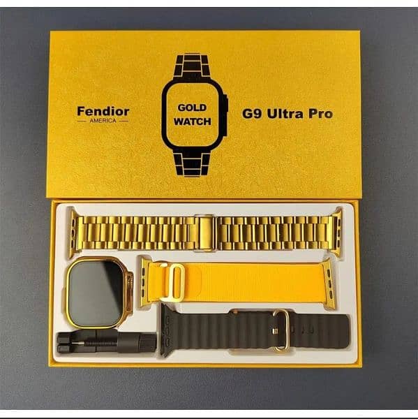 G9 Ultra Pro Max Golden Addition Smart Watch 0