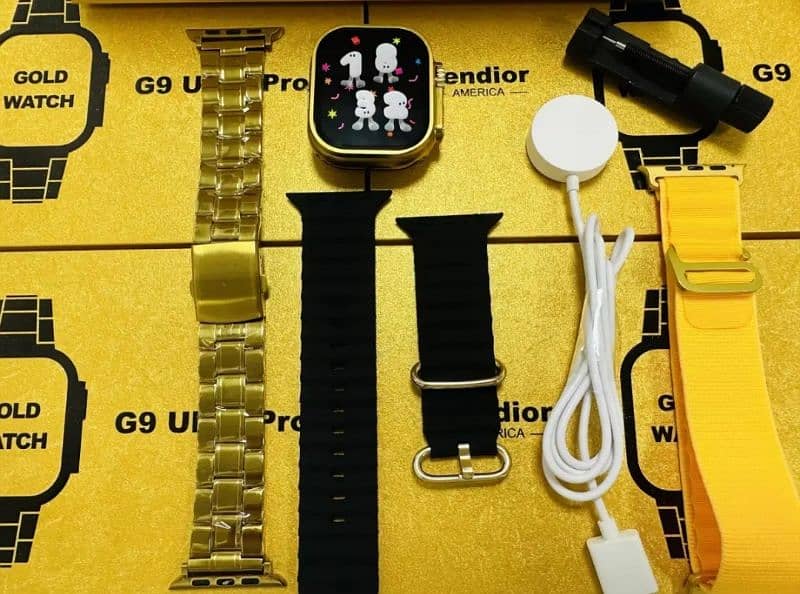 G9 Ultra Pro Max Golden Addition Smart Watch 4