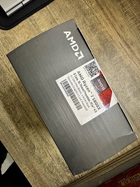 AMD Ryzen 7 5800X - New (Sealed) Box - UK Variant 1