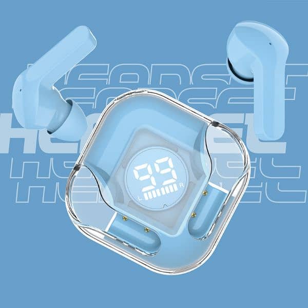 Air 37 Earbuds Transparent with Noise Cancelling Earbuds 3