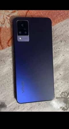 Vivo v21 5g with box charger 10 by 9.5 lush condition