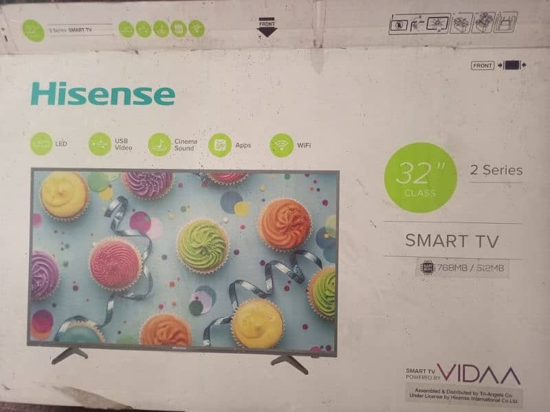HISENSE ANDROID LED TV 32 INCH DTV 2