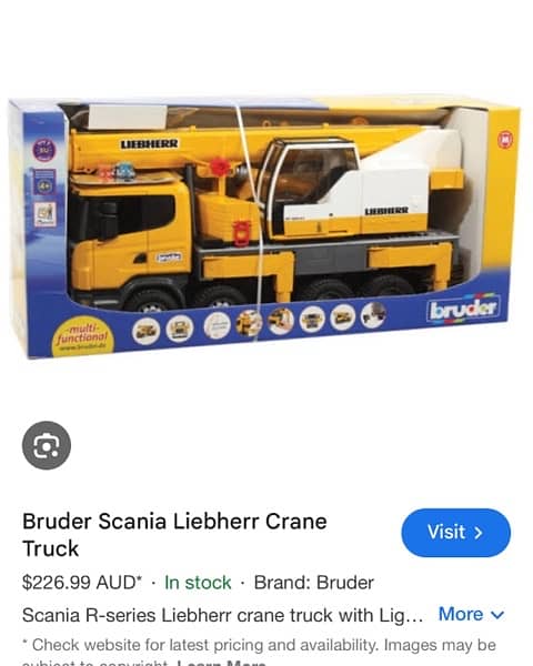 Bruder Crane 1