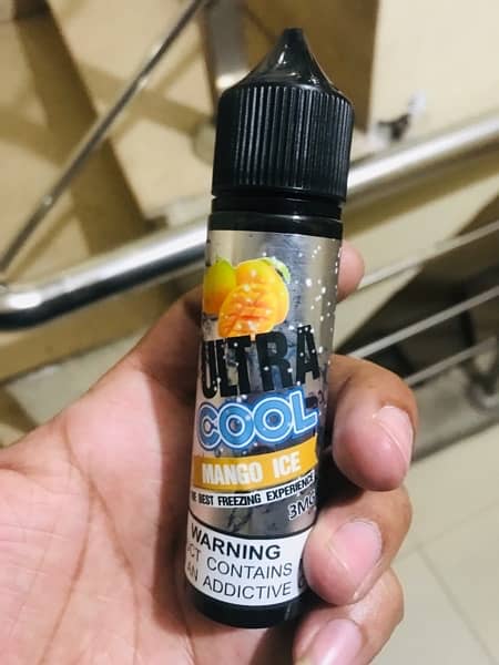 Ultra Cool Mango Ice Liquid 60ml 3mg For Vape And Pod 1