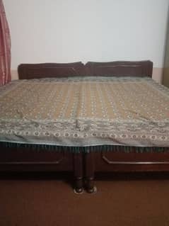Bed set with new  mattress