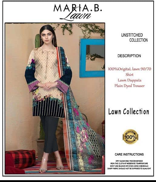 3 pc suit /lawn embroidery suit /lawn duppata suit /women collection 9