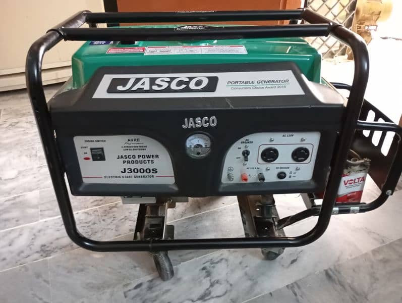 Jasco Generator 3KVA unused Generator 0
