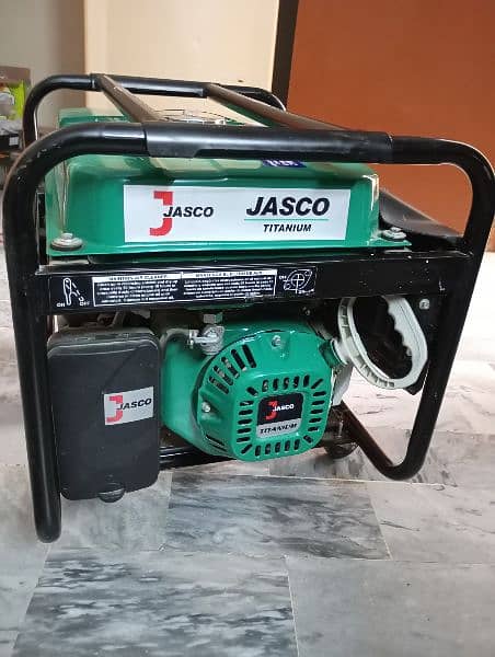 Jasco Generator 3KVA unused Generator 3