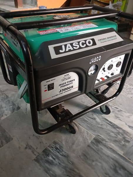 Jasco Generator 3KVA unused Generator 4