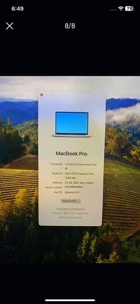 Mac Book pro 2019 1