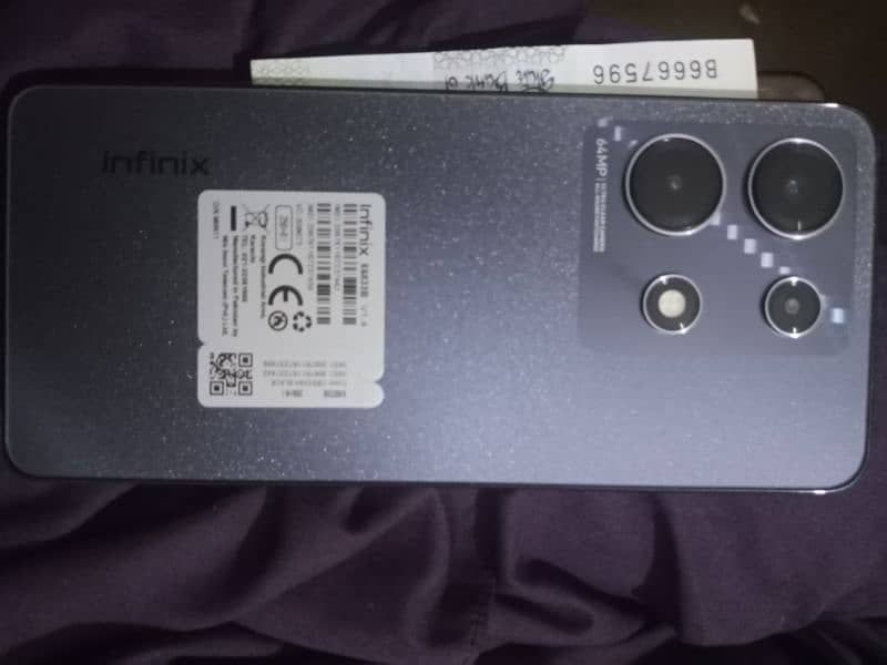 infinix note 30 one hand use 10/10 condition contect # 03423166829 0