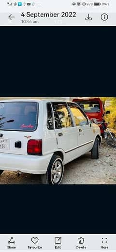 Mehran Available for. monthly rental
