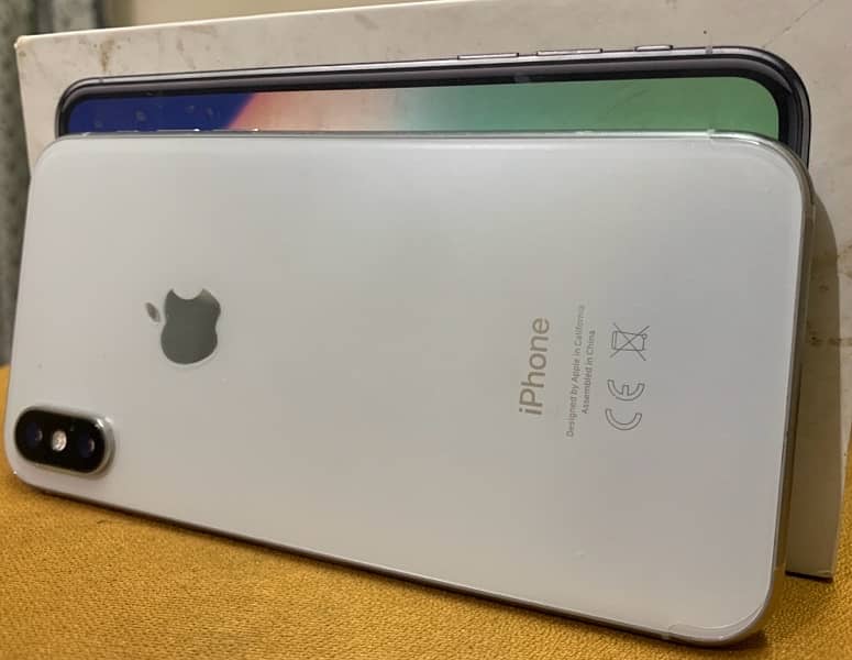 IPHONE X 256gb WITH BOX (PTA APPROVED) 1