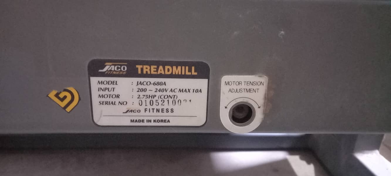 Treadmill Jaco 680 7