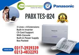PABX (3+8) Panasonic (Authorized Dealer) 0