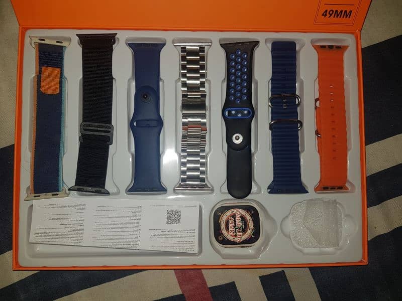 S100 7 STRAPS smart watch only 2 weeks used 3