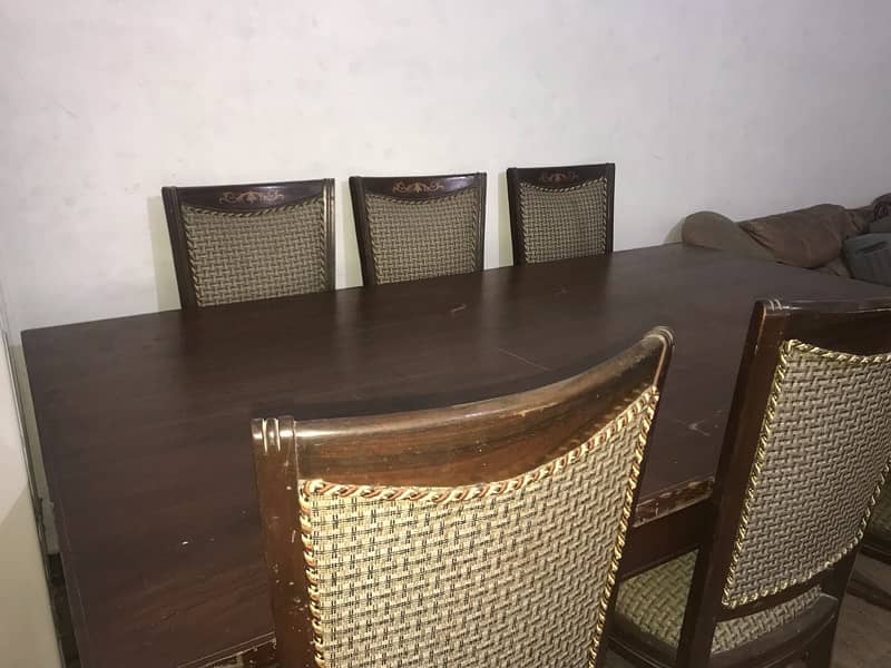 Dining with 6 Chairs for sale! 1