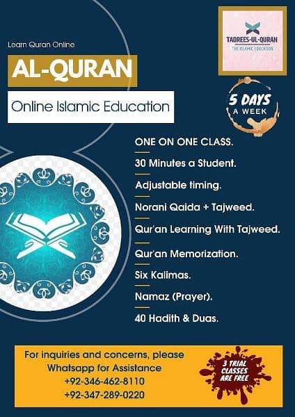Female Quran teaching 0