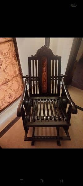 pure wooden chinoti rocking chair 1