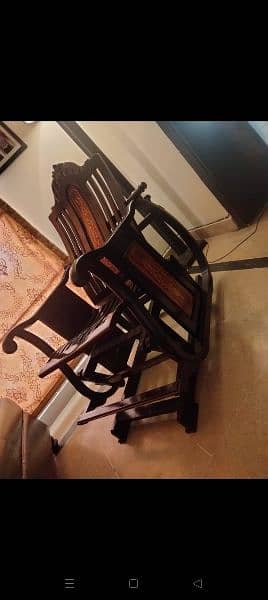 pure wooden chinoti rocking chair 2