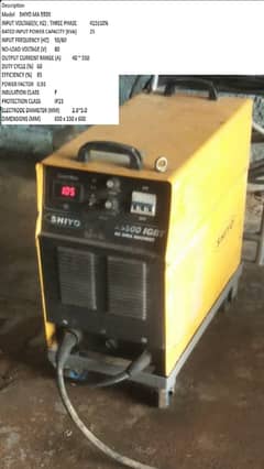 Used Imported Welding machine fr Sale Original Condition fr Heavy