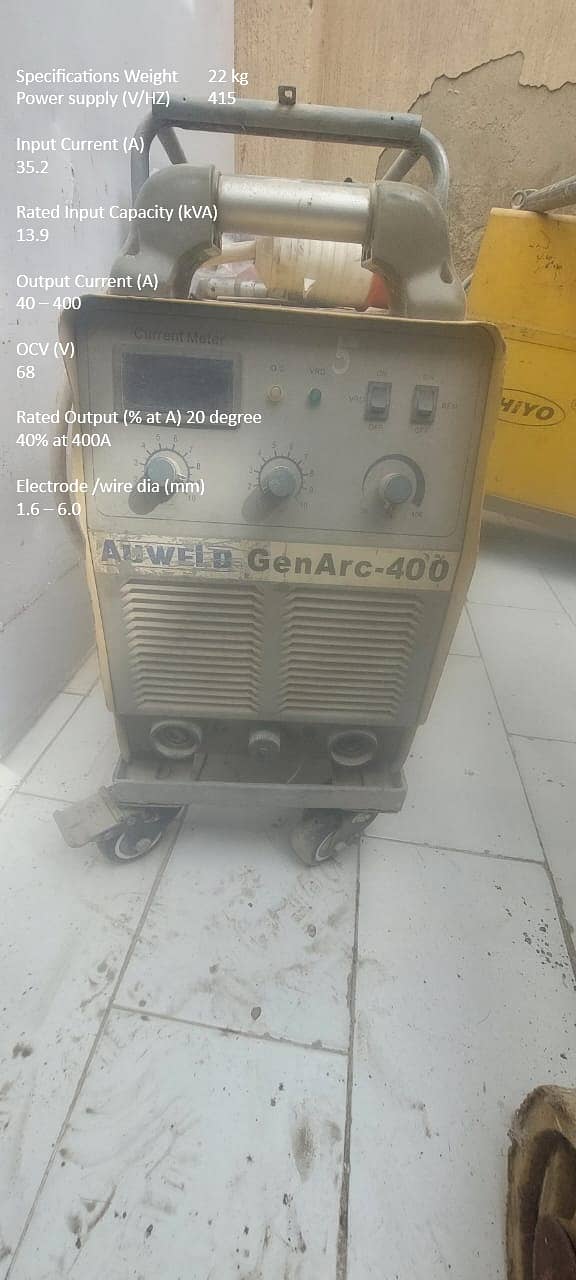 Used Imported Welding machine fr Sale Original Condition fr Heavy 8