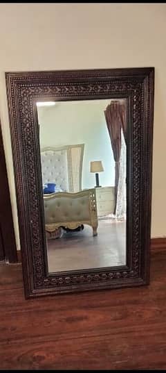 wooden pure chinoti mirror