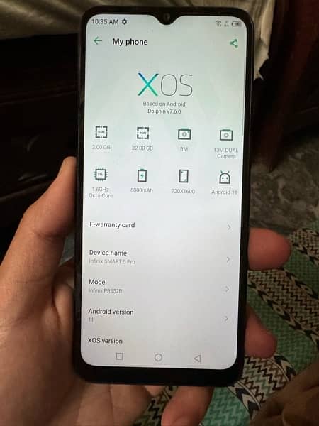 infinix smart 5 pro 10/10 just like new condition 4