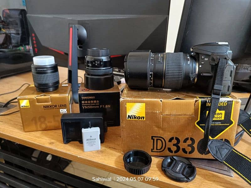 Nikon d3200 taqreebn new condition 1