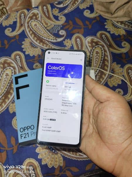 Oppo F21 pro 5g with complete acessories like new 2