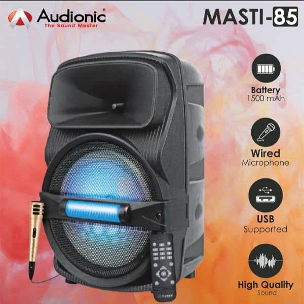 New Audionic Classics Masti-85 with Box. U SMS me 03455921466 1