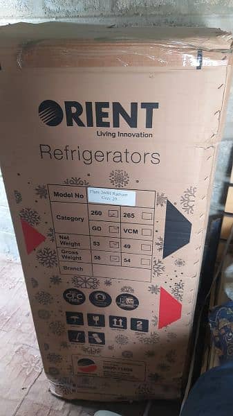 orient flare 260p fridge 1