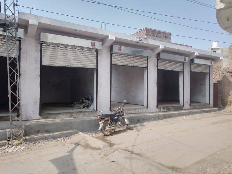 5 shops with 7 merla gated commercial space near Khana pul sanam chock 0