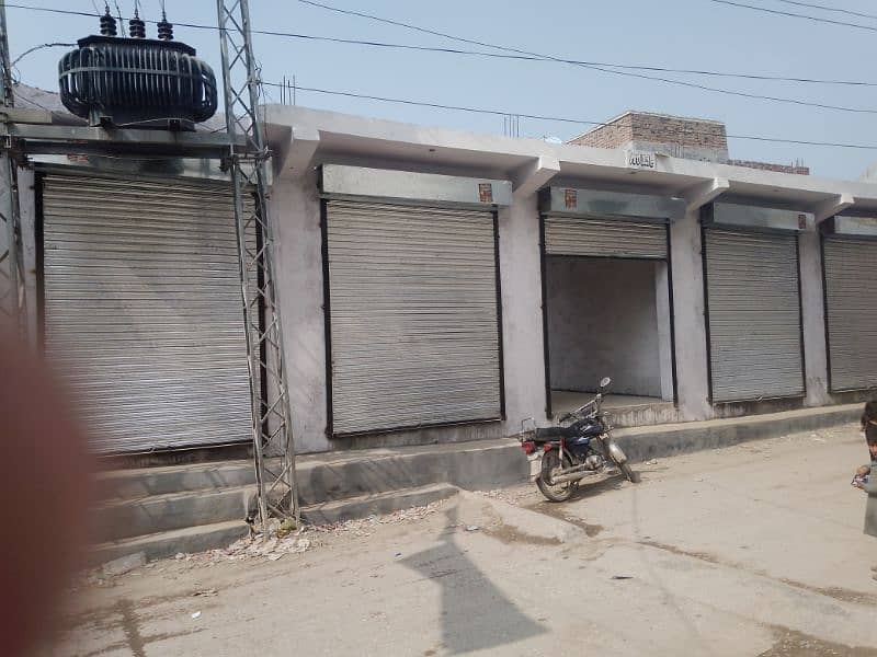 5 shops with 7 merla gated commercial space near Khana pul sanam chock 1