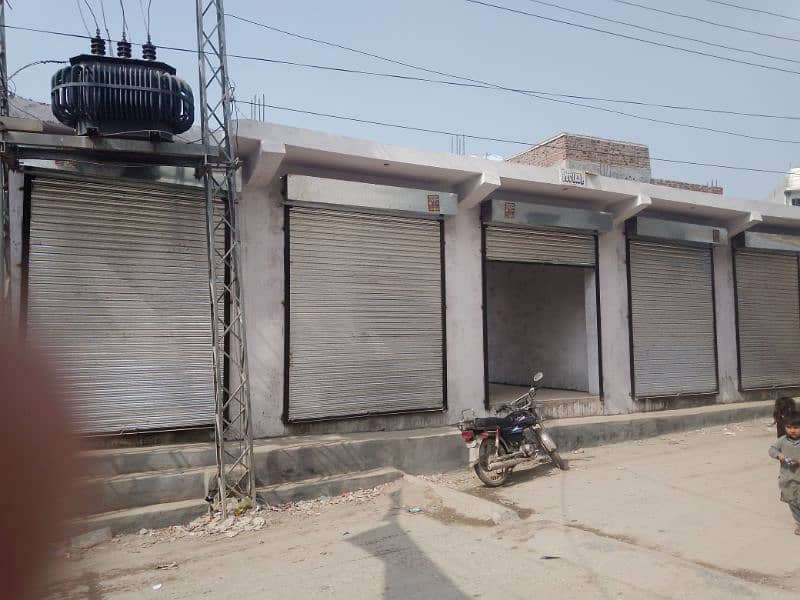 5 shops with 7 merla gated commercial space near Khana pul sanam chock 6