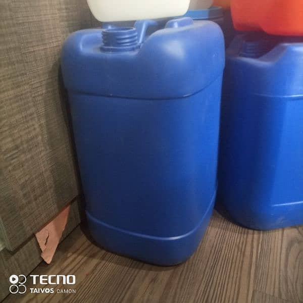 Plastic HDPE Jerry cane and bottles 18