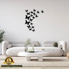 Butterfly design Laminated wall dest