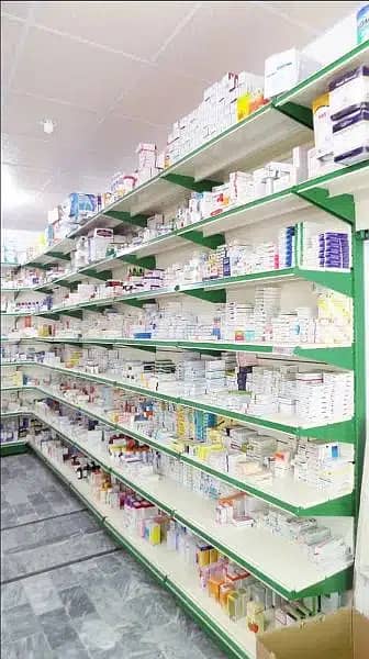Pharmacy racks/Display Counter/Bakery Counter/Pharmacy Counter/Trolley 0