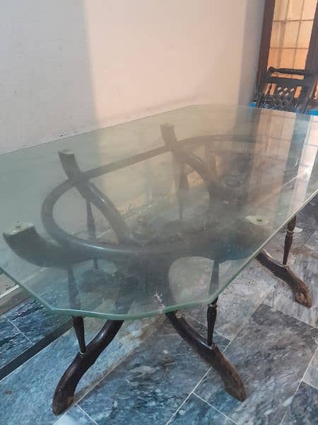 Dining table wooden 6