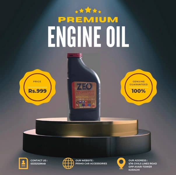 ZEO 15w50 engine oil 0